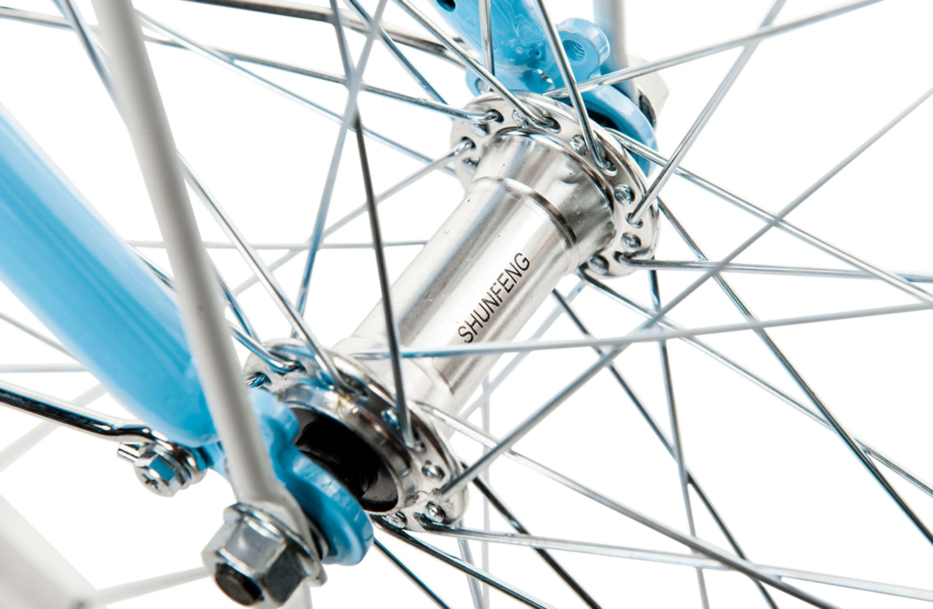 Ladies Lite Vintage Bike Baby Blue