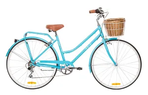 Ladies Lite Vintage Bike Baby Blue