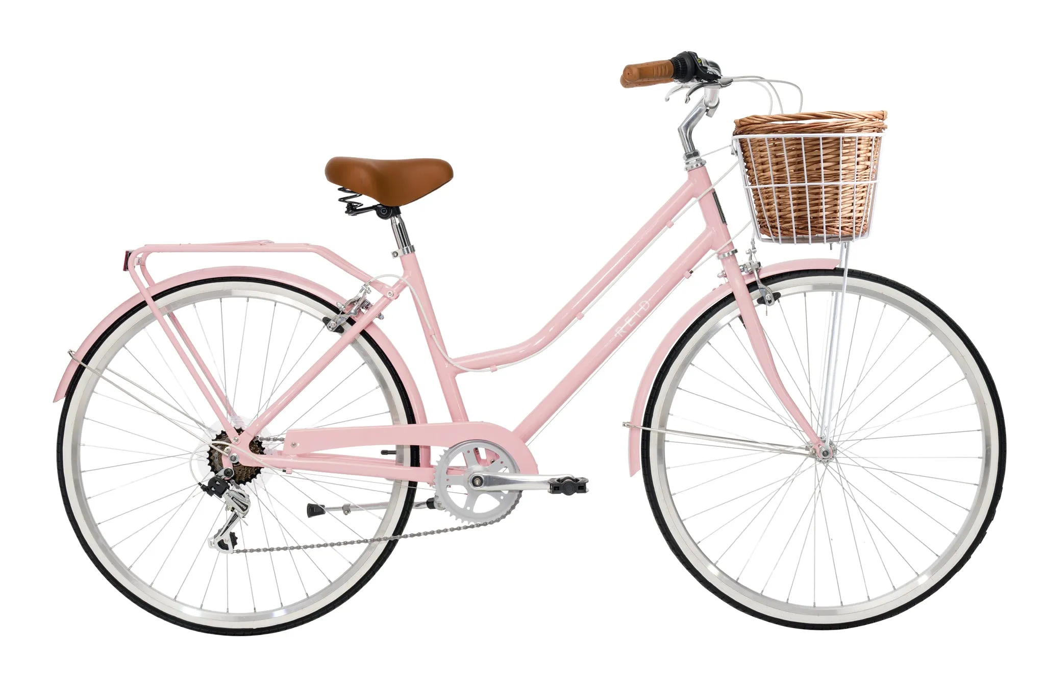 Ladies Lite Vintage Bike Soft Pink