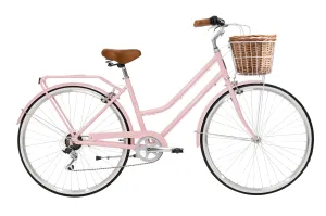 Ladies Lite Vintage Bike Soft Pink