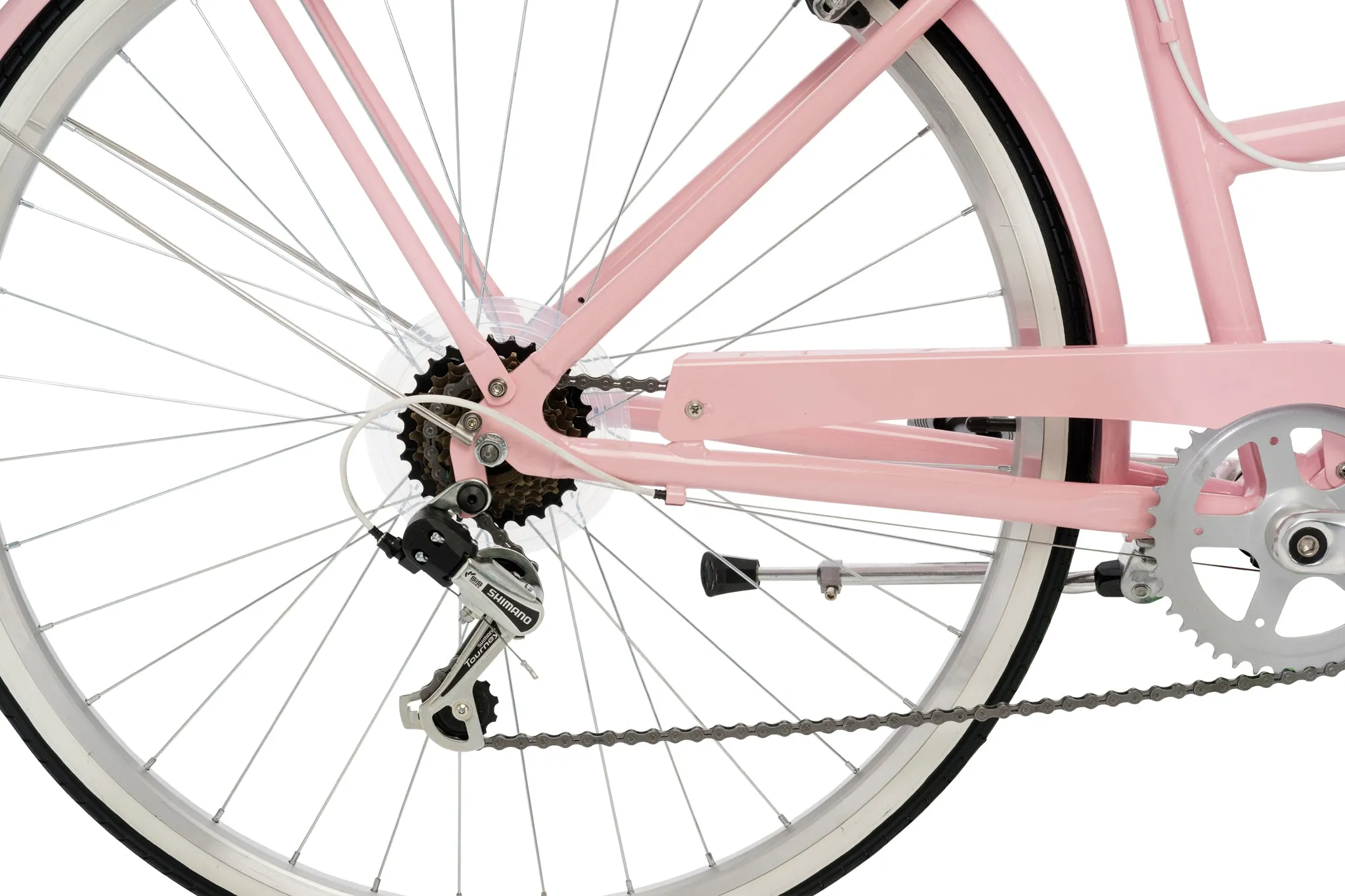 Ladies Lite Vintage Bike Soft Pink