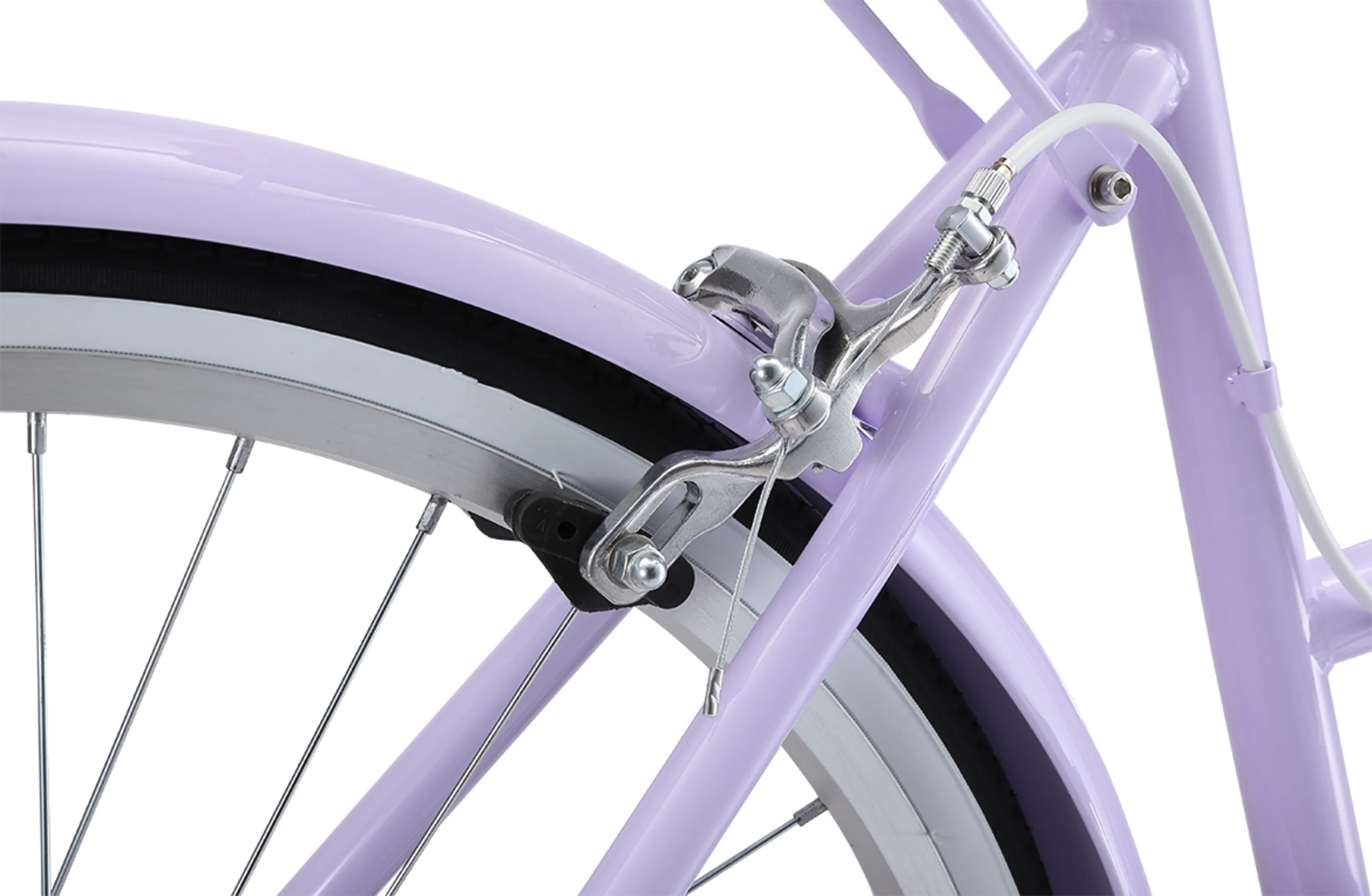 Ladies Petite 24" Vintage Bike Lavender