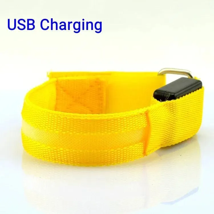 Night Runner's LED Armband: Stay Safe with Enhanced Visibility