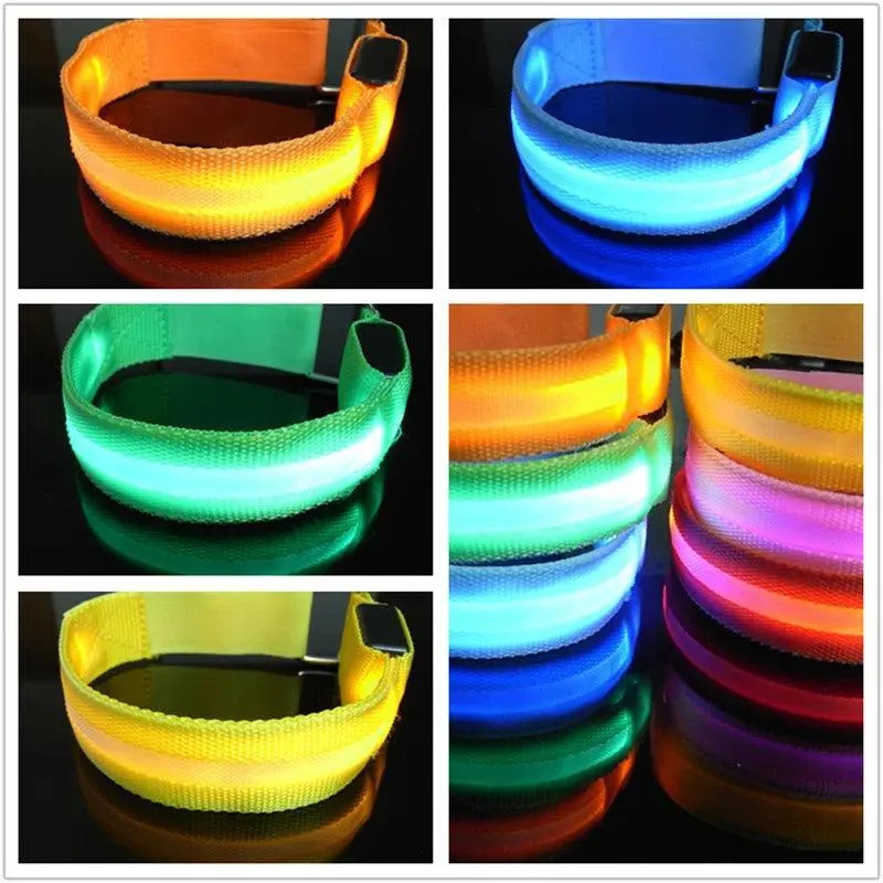 Night Runner's LED Armband: Stay Safe with Enhanced Visibility