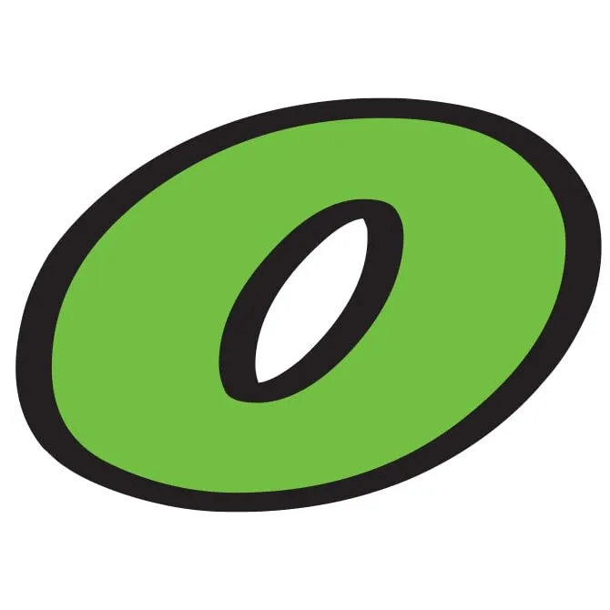 Number Window Stickers - Green & Black Die Cut Number Stickers - Durable, Weatherproof Vinyl with Easy On/Off Adhesive - Back Slit for Seamless Installation - 6-1/4"