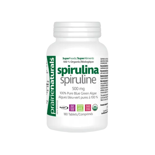Prairie naturals - 100% organic spirulina