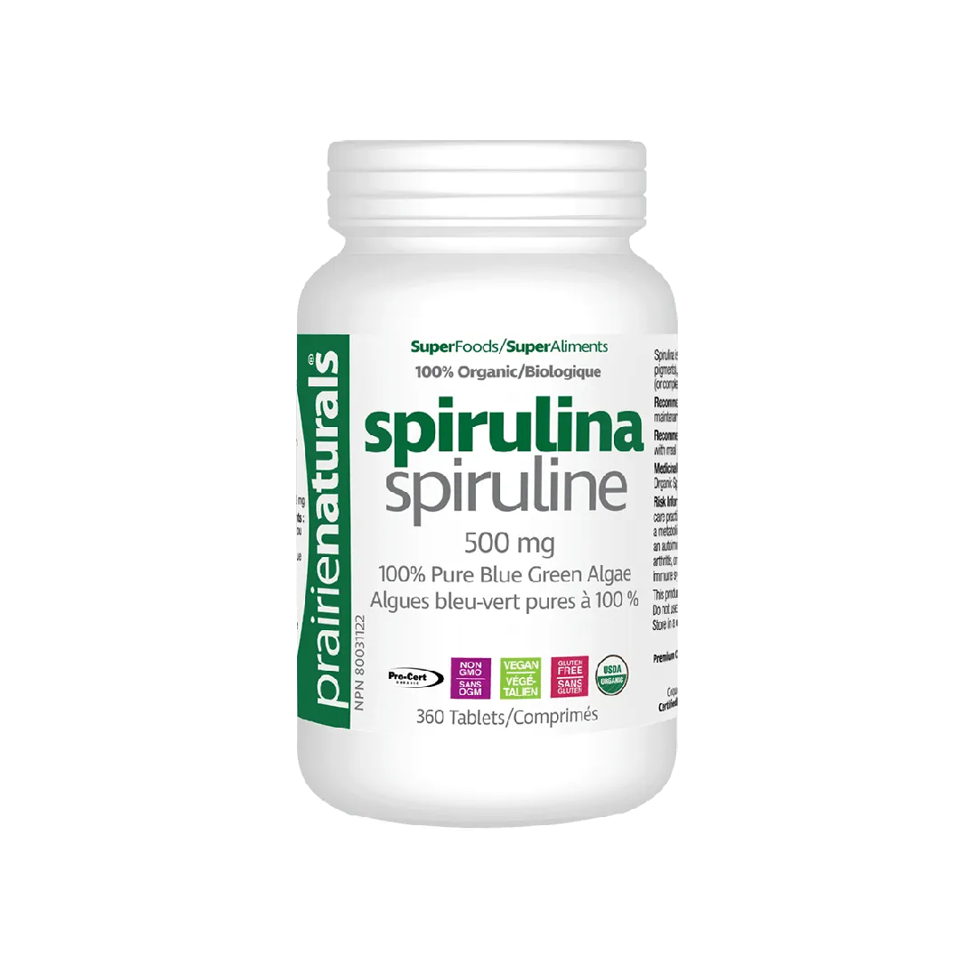 Prairie naturals - 100% organic spirulina