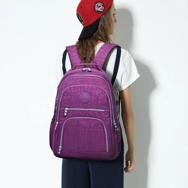 School Backpack for Teenage Girl Waterproof Large Capacity Travel Backpack