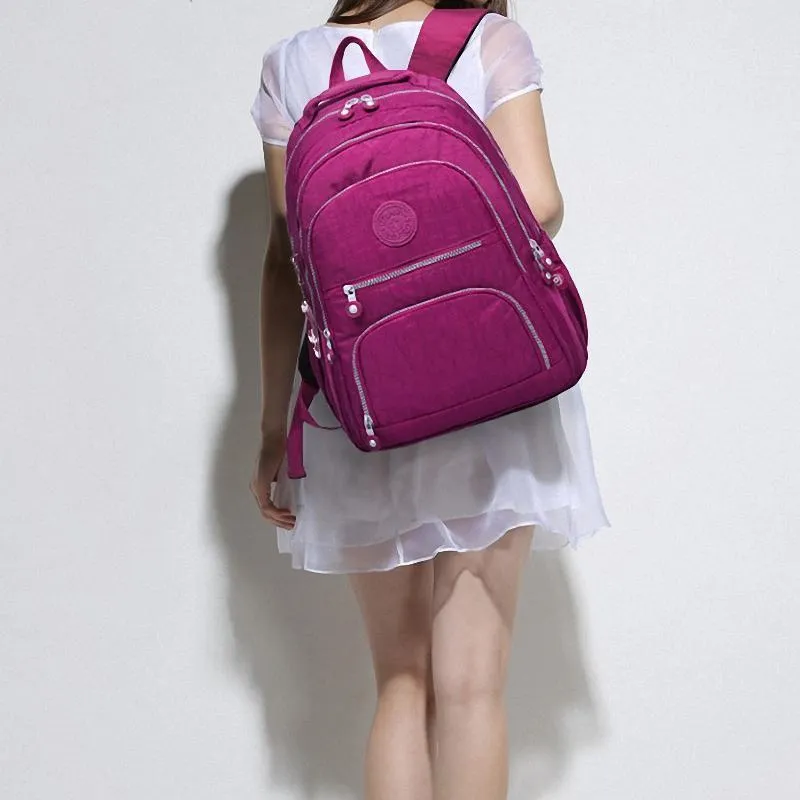 School Backpack for Teenage Girl Waterproof Large Capacity Travel Backpack