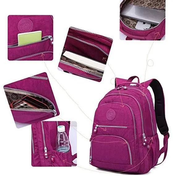 School Backpack for Teenage Girl Waterproof Large Capacity Travel Backpack