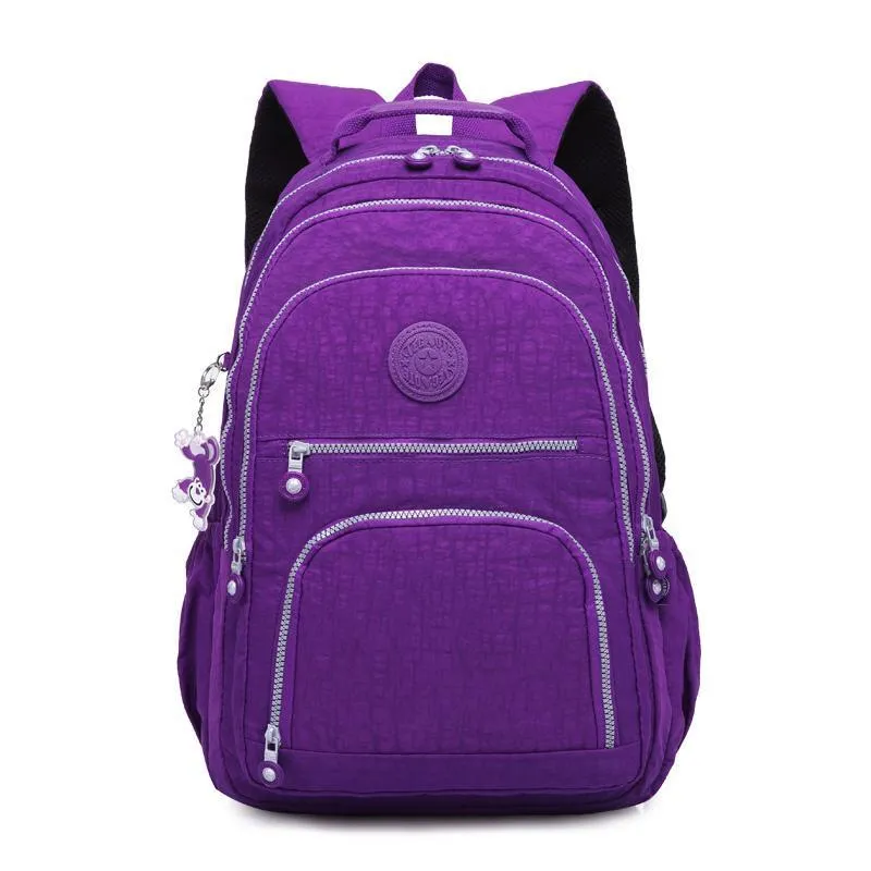 School Backpack for Teenage Girl Waterproof Large Capacity Travel Backpack