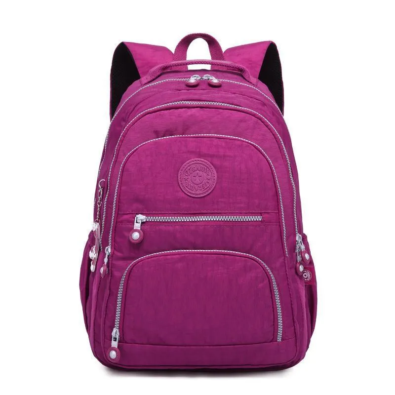 School Backpack for Teenage Girl Waterproof Large Capacity Travel Backpack