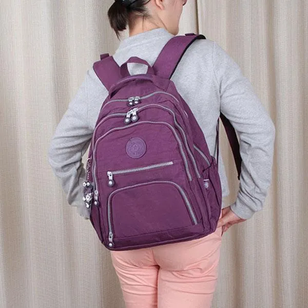 School Backpack for Teenage Girl Waterproof Large Capacity Travel Backpack