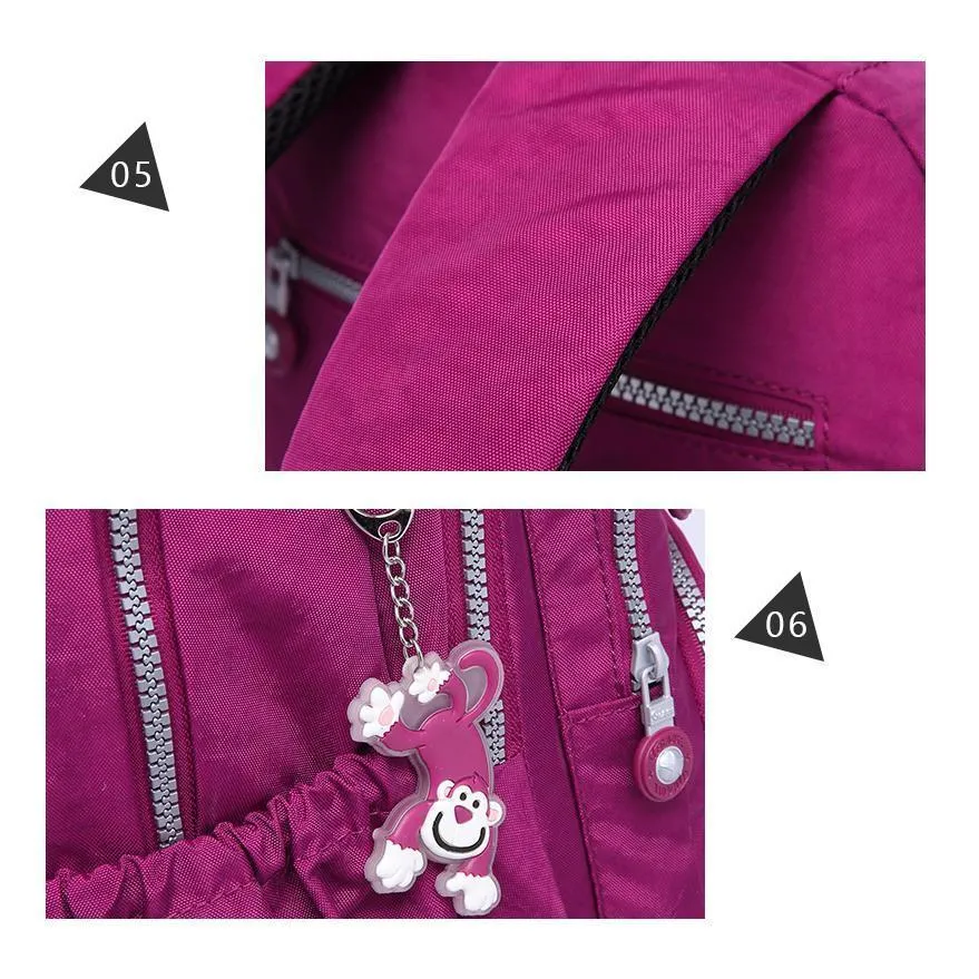 School Backpack for Teenage Girl Waterproof Large Capacity Travel Backpack