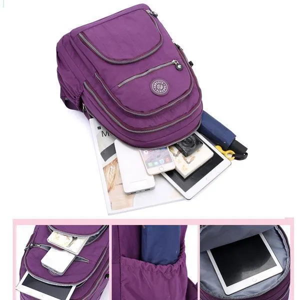 School Backpack for Teenage Girl Waterproof Large Capacity Travel Backpack