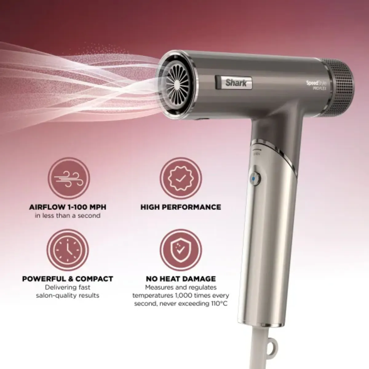 Shark SpeedStyle Pro FLEX 4 in 1 High Velocity Hair Dryer System