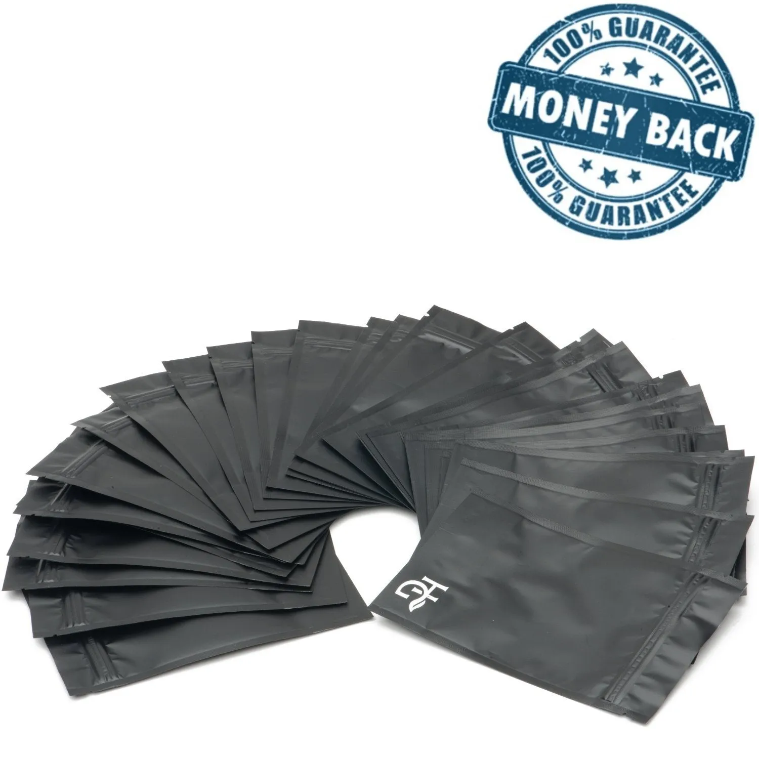 Small Smell Proof Bags  3 x 4 inches (Pack of 25)