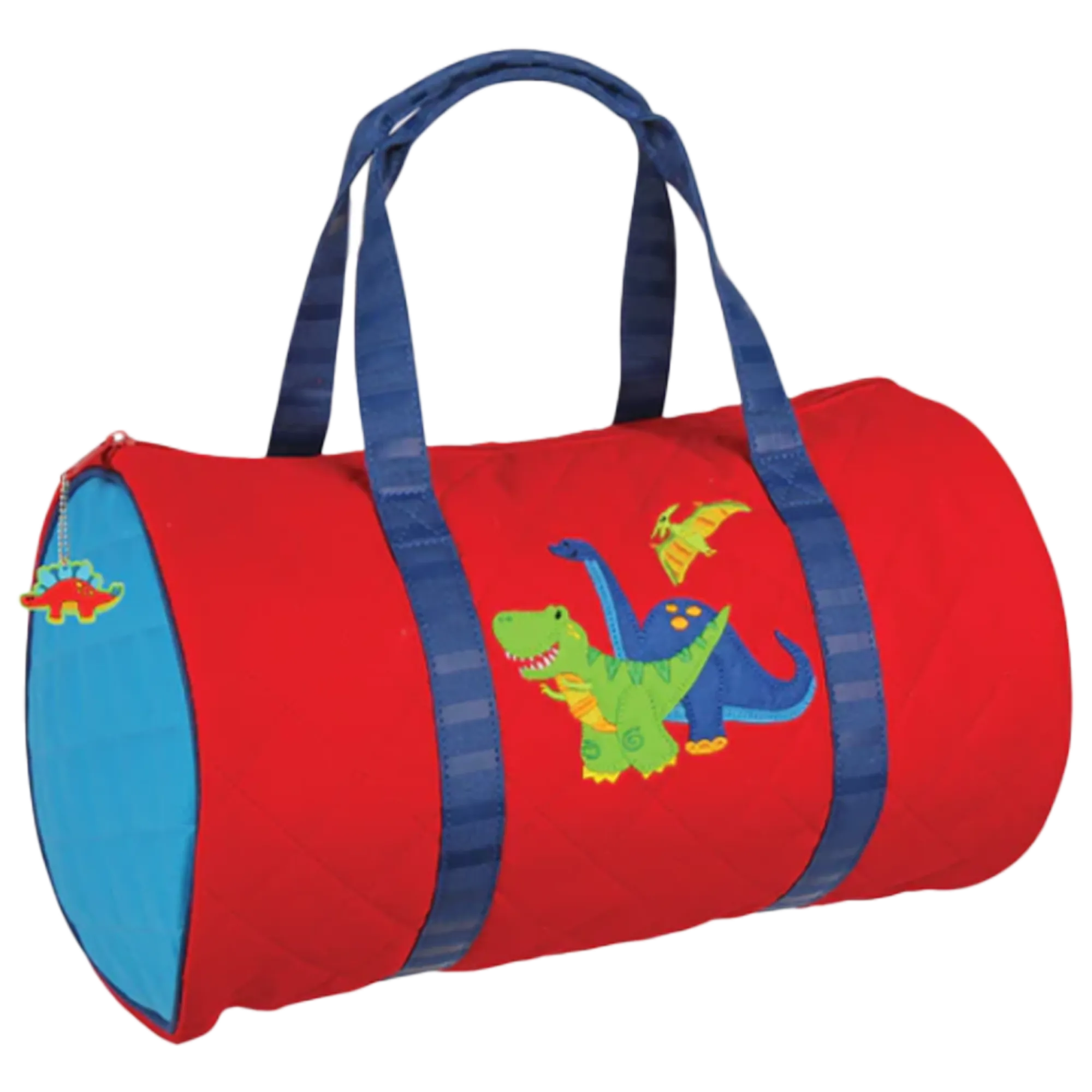 Stephen Joseph Quilted Duffle Bag, Red Dinosaur