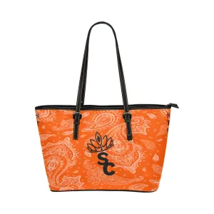 STILE CAPO QUEEN ORANGE TOTE BAG.