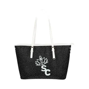 STILE CAPO QUEENS BLACK TOTE BAG.