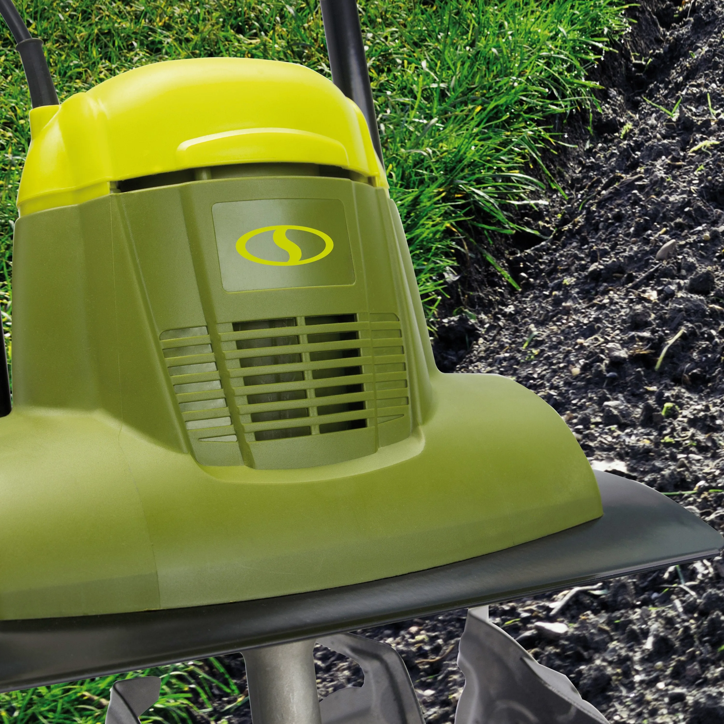 Sun Joe TJ600E Electric Garden Tiller/Cultivator | 14-Inch | 6.5 Amp