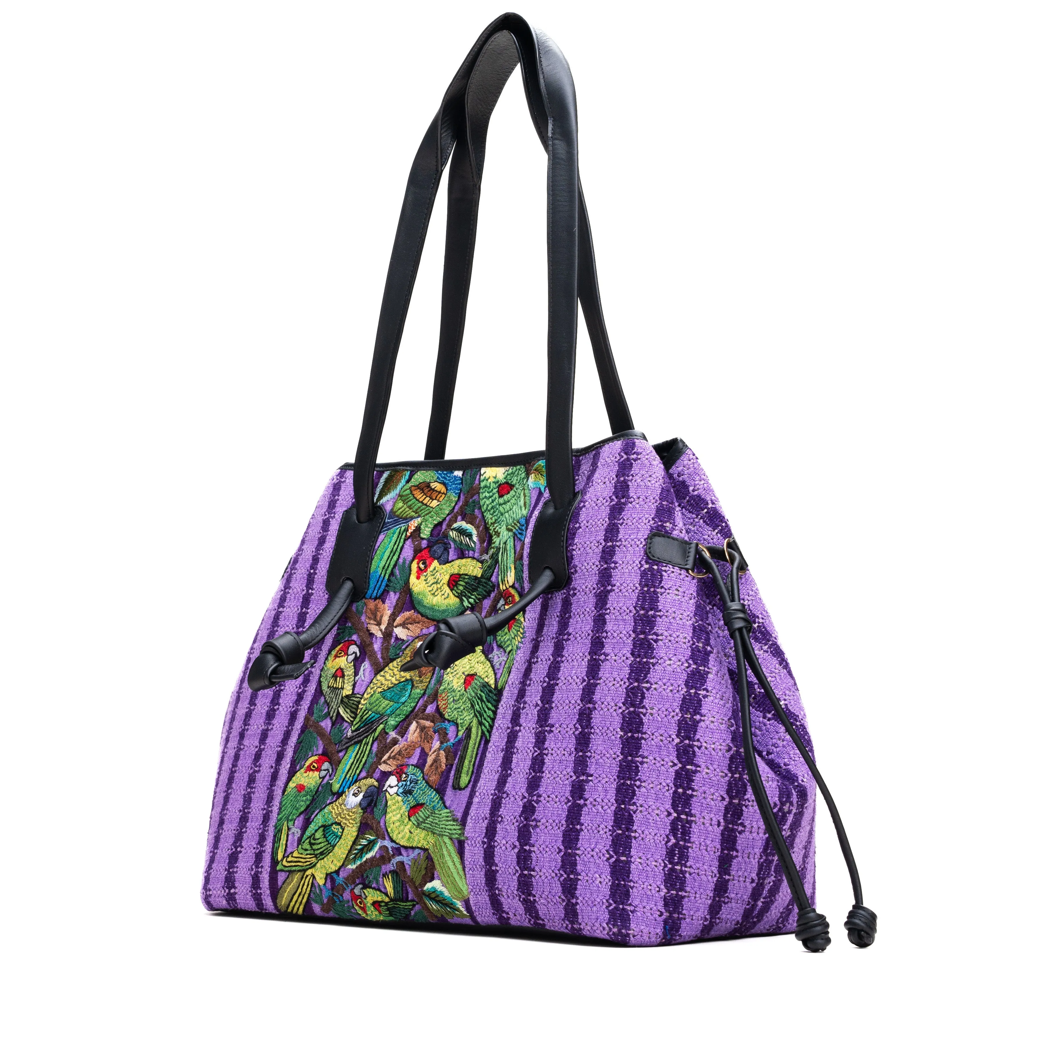 Tote Santiago Atitlán Violet