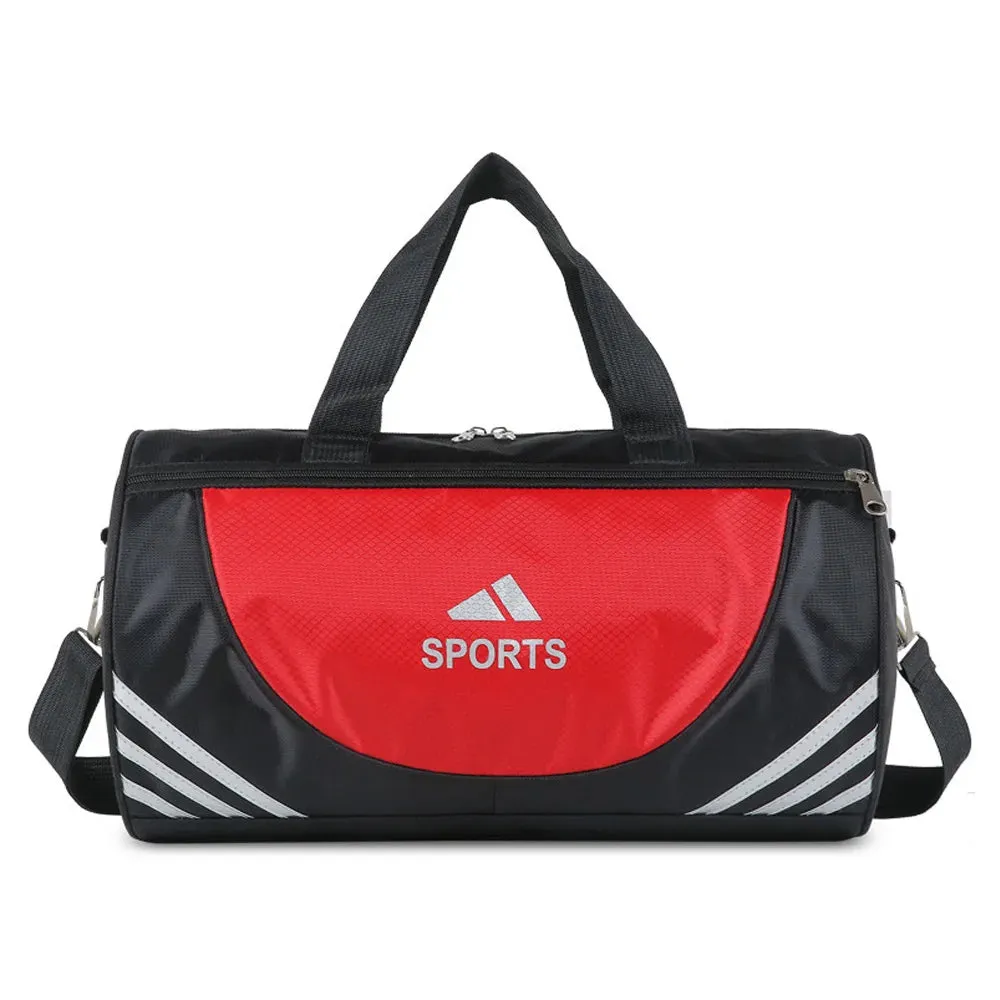 Versatile Waterproof Nylon Gym Bag for Fitness & Travel