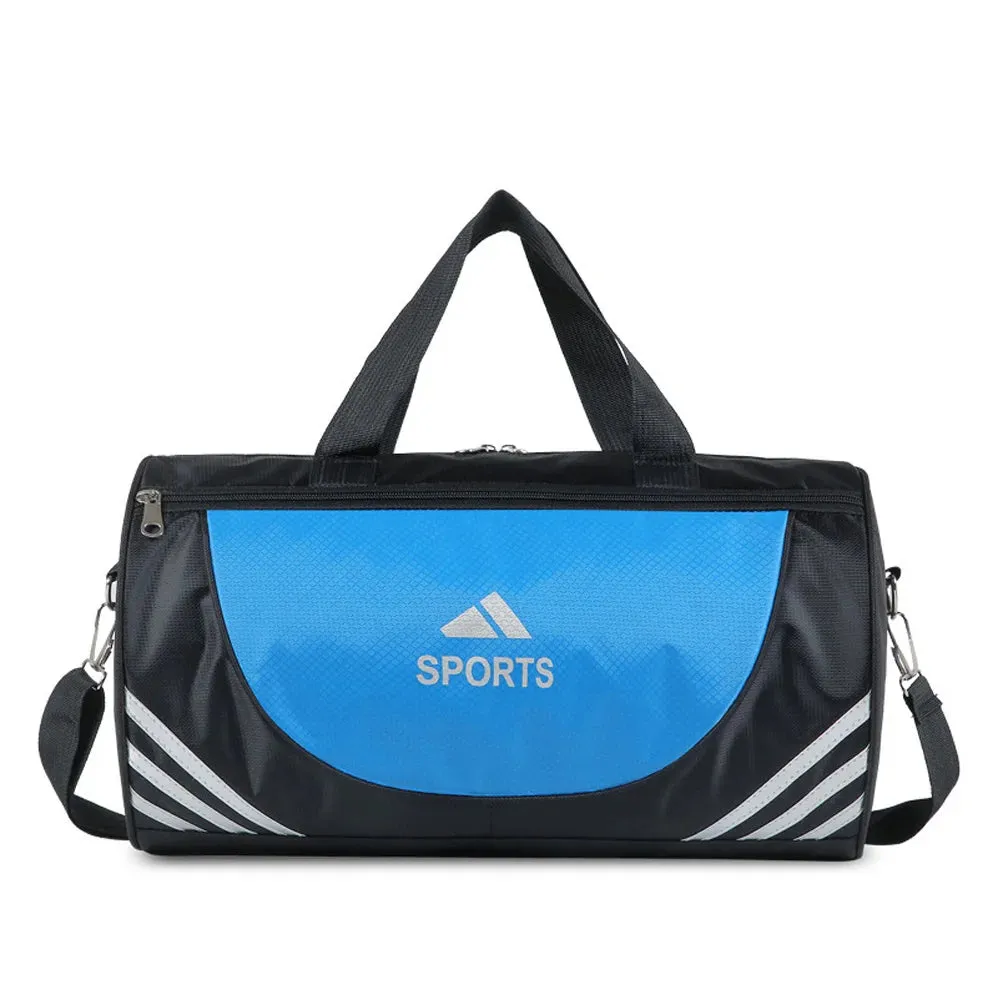 Versatile Waterproof Nylon Gym Bag for Fitness & Travel