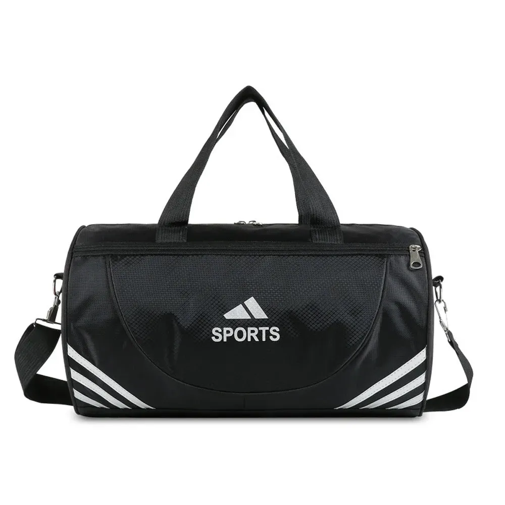Versatile Waterproof Nylon Gym Bag for Fitness & Travel