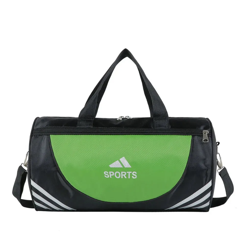Versatile Waterproof Nylon Gym Bag for Fitness & Travel