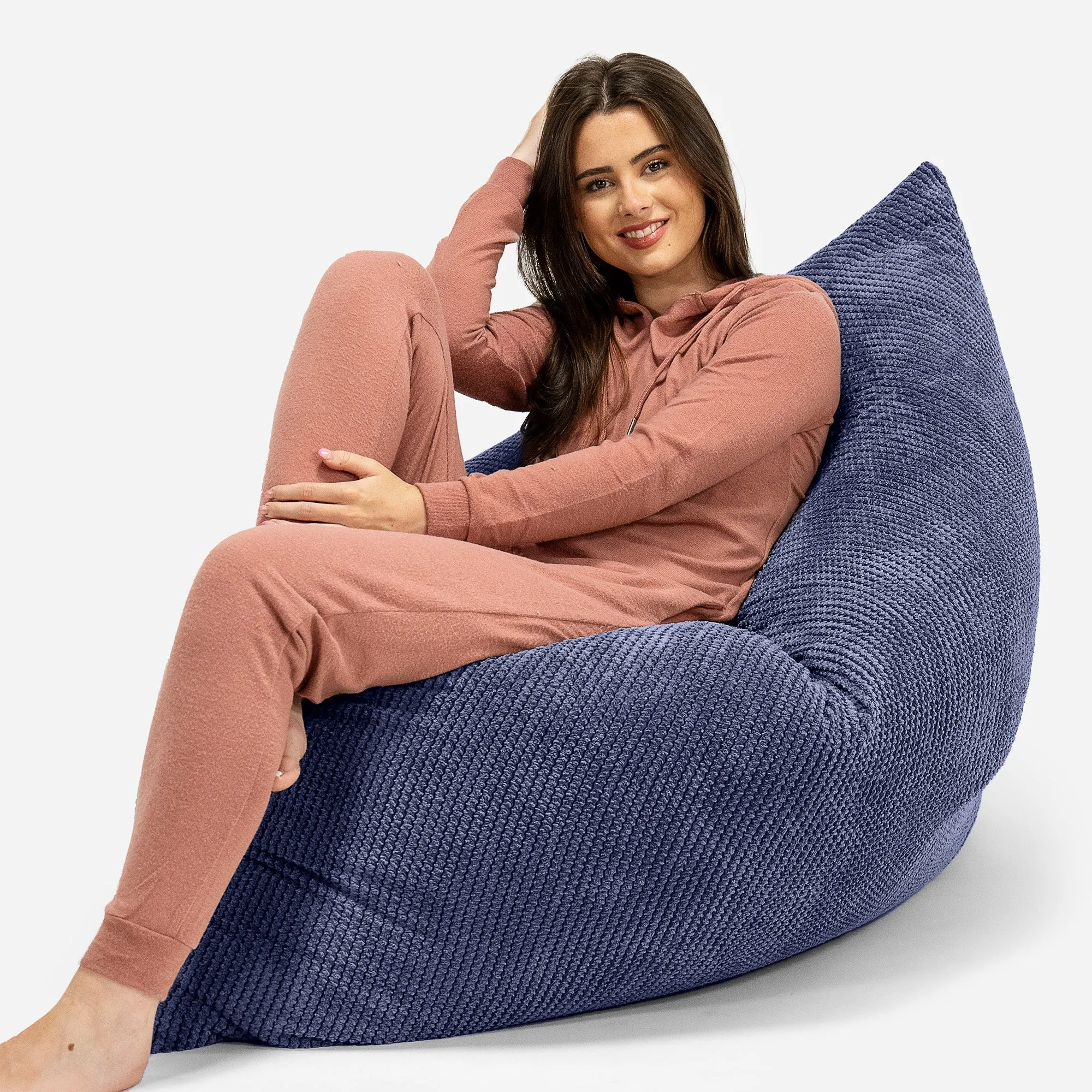 XL Pillow Beanbag - Pom Pom Purple