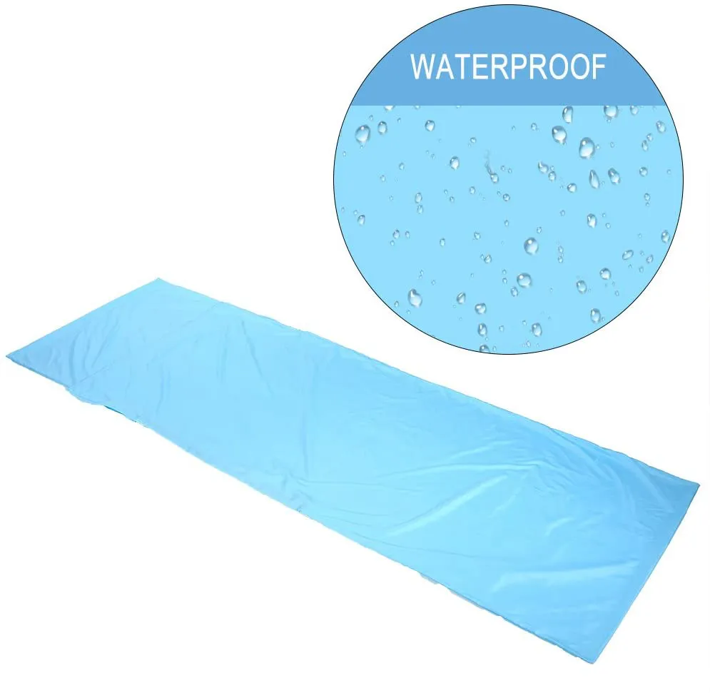 ZJchao Sleeping Bag, Soft and Comfortable Outdoors Envelope Bag Liner Thermal Carry Use for Camping Hiking Sheet Sack